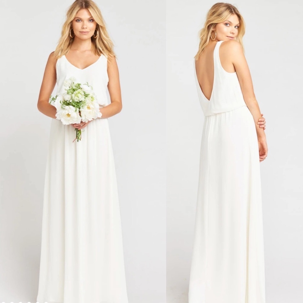 Show Me Your Mumu Kendall Maxi Wedding Dress - S